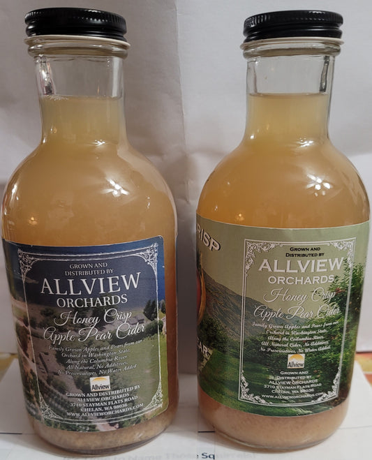 HoneyCrisp Apple- Pear Cider