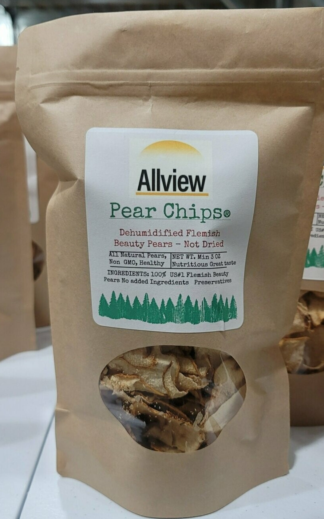 Pear Snack Flemish Beauty dehumidified